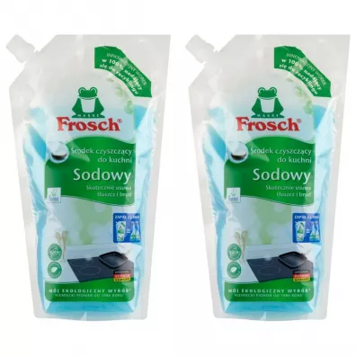 Frosch Sodowy środek czyszczący do kuchni w worku zestaw 2 x 1 l