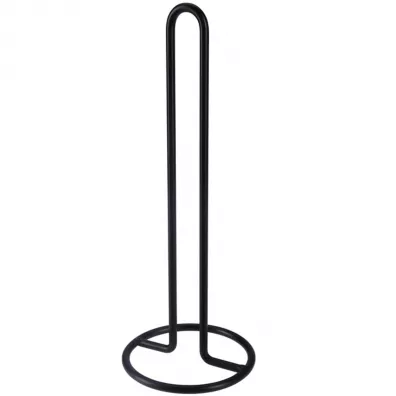 Excellent Houseware Stojak na ręczniki papierowe czarny 33cm
