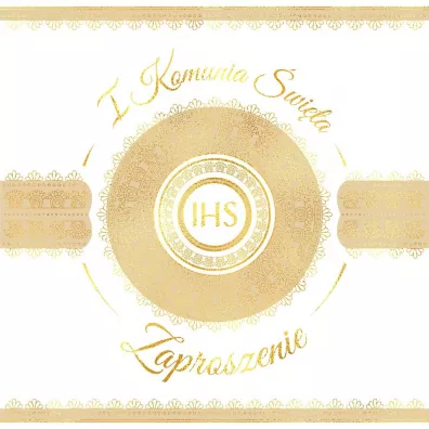 Henry Zaproszenie - Komunia hostia (5szt)