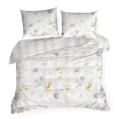 Eurofirany B.b. Choczyńscy Sp.J. Pościel Lea/09 220x200 kwiaty dwustronna