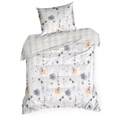 Eurofirany B.b. Choczyńscy Sp.J. Pościel Lea/10 140x200 kwiaty dwustronna
