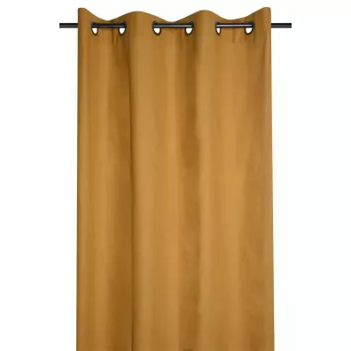 Stof Zasłona Duo 135x240 miodowa bawełna
