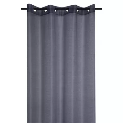 Stof Firana Linwood 140x260 antracytowa błyszcząca