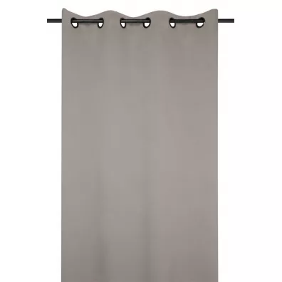 Stof Zasłona Notte 135x250 beżowa zaciemniająca