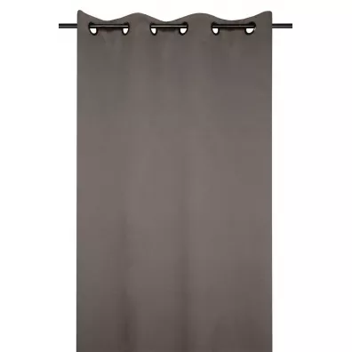 Stof Zasłona Notte 135x250 taupe zaciemniająca