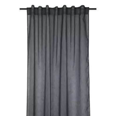 Stof Firana Derby 140x260 antracytowa przezroczysta