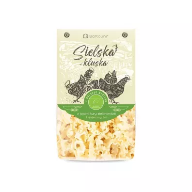 Bartolini Makaron (z jaj kury zielononóżki) fala 250 g Bio
