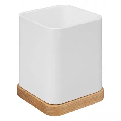 5five Simply Smart Kubek na szczoteczki Natureo White