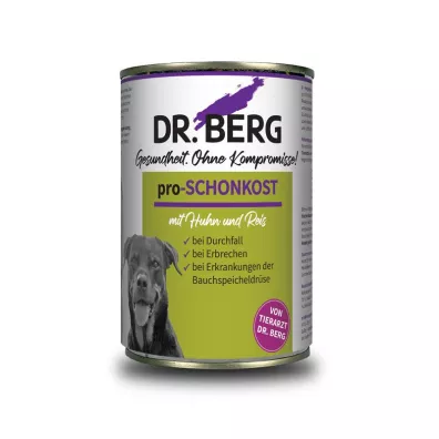 Dr. Berg Pro-SCHONKOST - jelita, żołądek, trzustka - karma dietetyczna dla psa 400 g