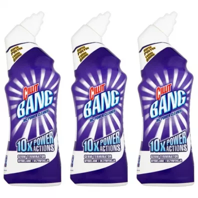 Cillit Bang Produkt do czyszczenia i dezynfekcji WC zestaw 3 x 750 ml
