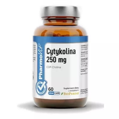 Pharmovit Cytykolina (250 mg) bezglutenowa suplement diety 60 kaps.