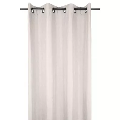 Stof Zasłona gotowa Bea 140x280 jasnobeżowa