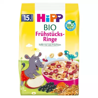 Hipp Chrupiące kółka wielozbożowe od 15. miesiąca 120 g Bio