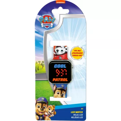 Psi Patrol Zegarek LED z kalendarzem Paw Patrol PW20003