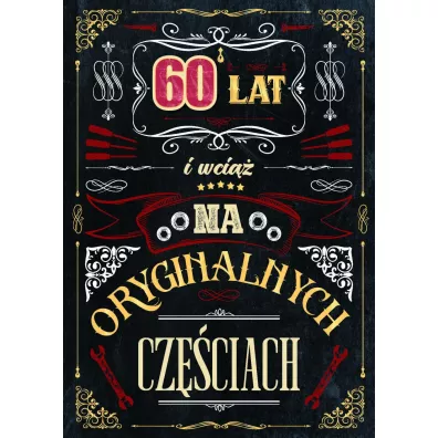 Armin Style Karnet Urodziny 60