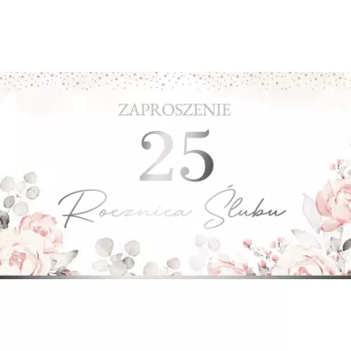 Armin Style Zaproszenie Rocznica Ślubu (10szt)