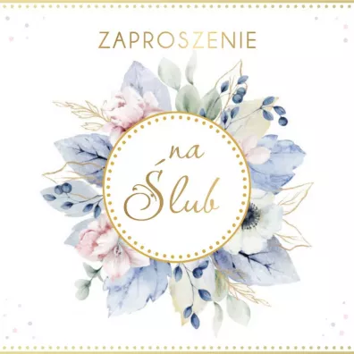 Armin Style Zaproszenie Rocznica Ślubu (10szt)