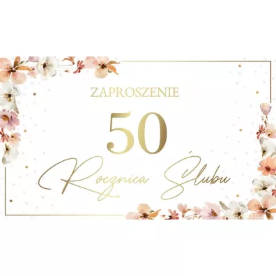 Armin Style Zaproszenie Rocznica Ślubu (10szt)
