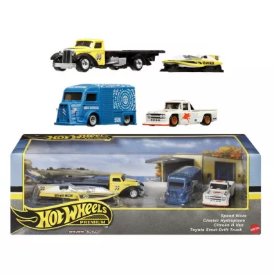 Hot Wheels Premium Zestaw Real Riders HRT51 Mattel