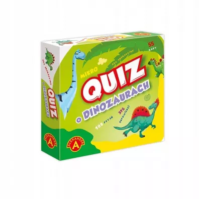 Quiz o Dinozaurach Silver ALEX