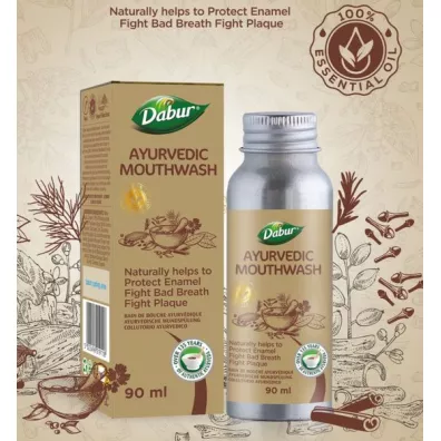 Dabur Ajurwedyjski Płyn do płukania ust 90 ml