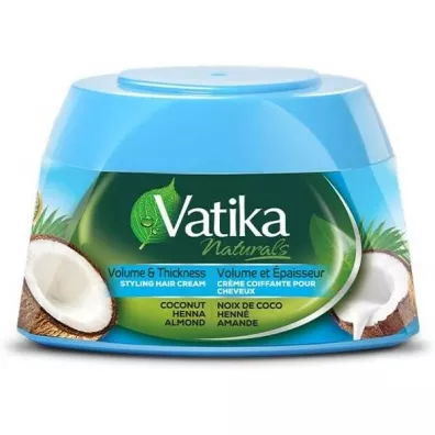 Dabur Vatika Krem do stylizacji włosów Kokos-Henna-Migdał 210 ml