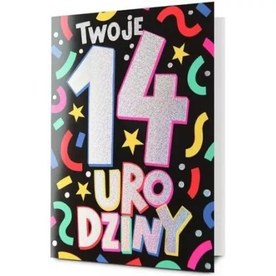 Karnet Urodziny 14