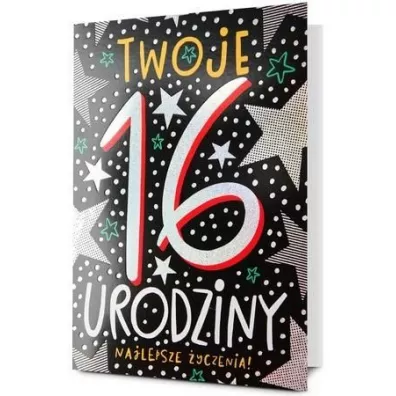 Karnet Urodziny 16