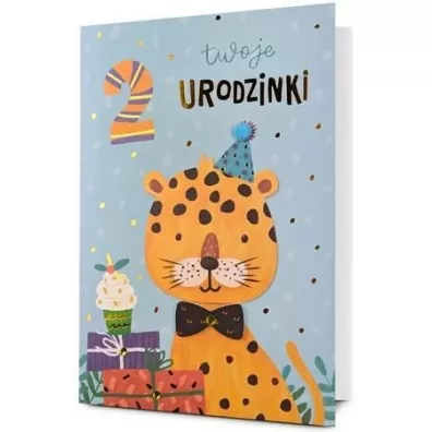 Karnet B6 Urodziny 2