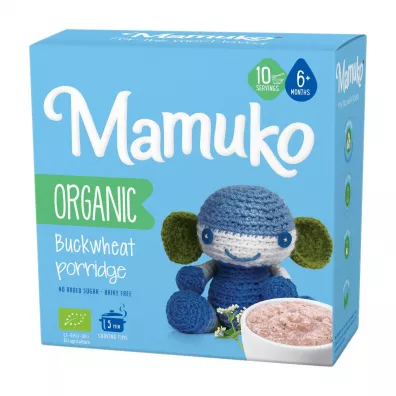 Mamuko Ekologiczna Kaszka Gryczana Palona 200 g Bio