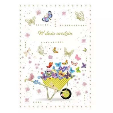 Kartka okolicznościowa Urodziny