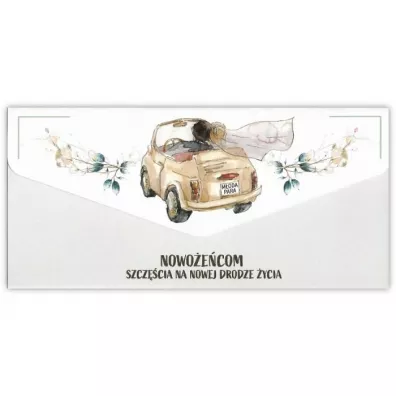 Karnet-koperta Ślub