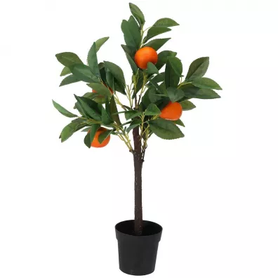 ProGarden Sztuczne drzewko pomarańczy w donicy 60 cm