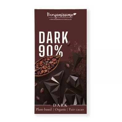 Benjamissimo Czekolada gorzka 90 % 60 g Bio