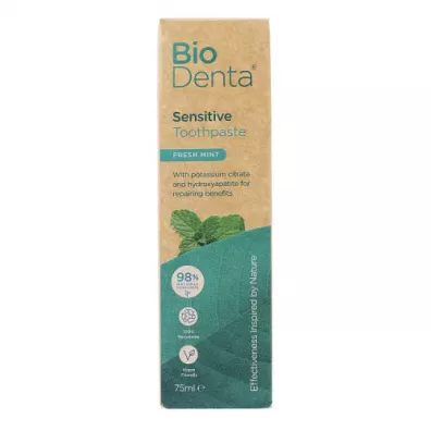 BeConfident BioDenta Pasta do zębów wrażliwych o smaku świeżej mięty 75 ml