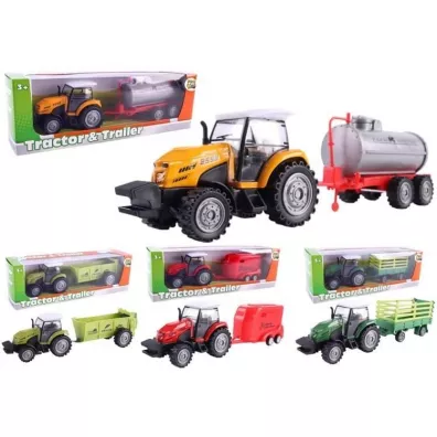 Traktor z przyczepą mix Pro Kids