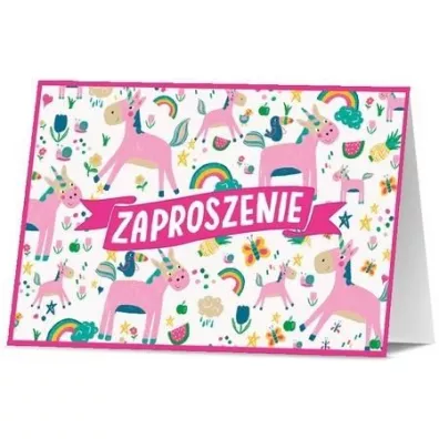 Zaproszenie Urodziny (10szt)