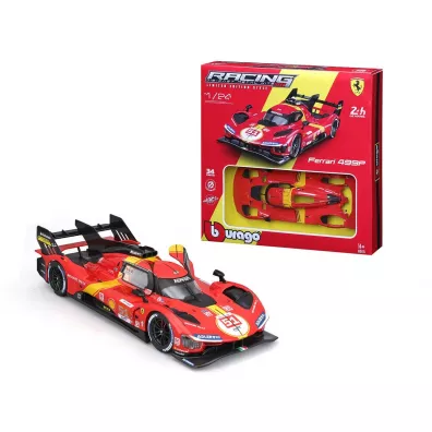 Bburago ferrari racing model kit - 499p lmh 1:24