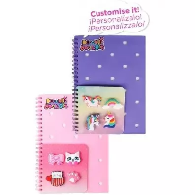 Mp Main Paper Notes na spirali z przypinkami MIX