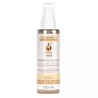 Terra Zdrój Żel do ciała rozświetlający 100 ml
