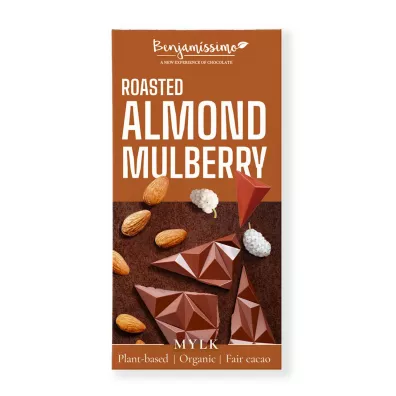 Benjamissimo Czekolada migdały - morwa bezglutenowa 60 g Bio