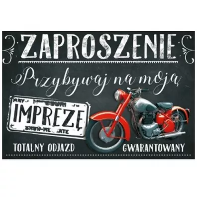 Zaproszenie Uniwersalne (10szt)