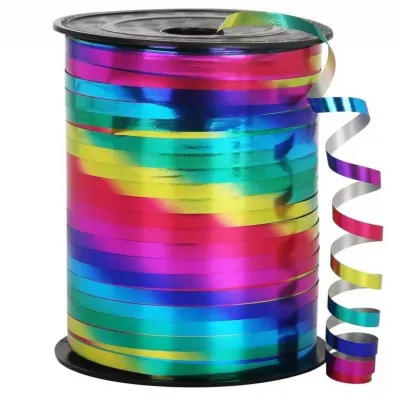 Wstążka holograficzna kolorowa 90mx5mm