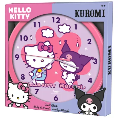 Zegar ścienny Hello Kitty 25 cm HK50199