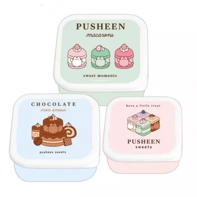 Sweets Pusheen Lunchboxy 3w1