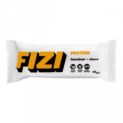 Fizi Baton proteinowy w polewie czekoladowej Hazelnut + choco 45 g