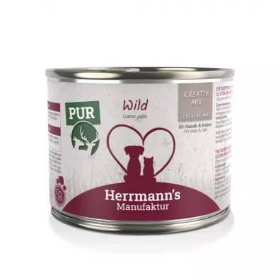 Herrmanns Manufaktur Kreativ Mix Wild - 100% dziczyzna 200 g