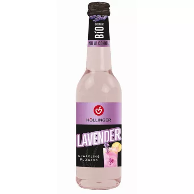 Hollinger Drink musujący bezalkoholowy o smaku lawendy 330 ml Bio