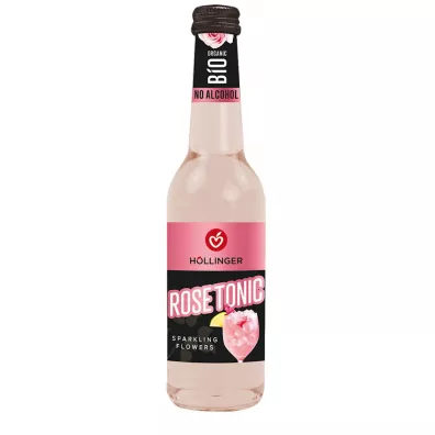 Hollinger Drink musujący bezalkoholowy rose tonic 330 ml Bio
