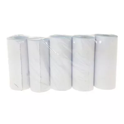 Papier termiczny biały 5,5x2,5cm 5 rolek